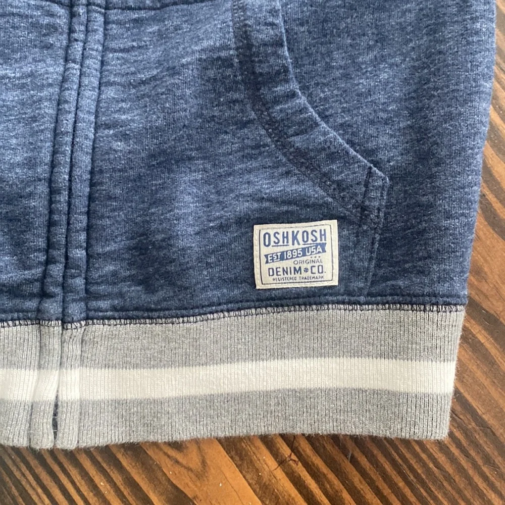 Set of 2 Osh Kosh Boys Jackets Size 6 Green and Navy Zip Up Kids